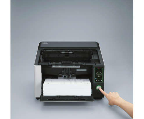 Ricoh fi-8930 Escáner con alimentador automático de documentos (ADF) 600 x 600 DPI A3 Negro, Gris