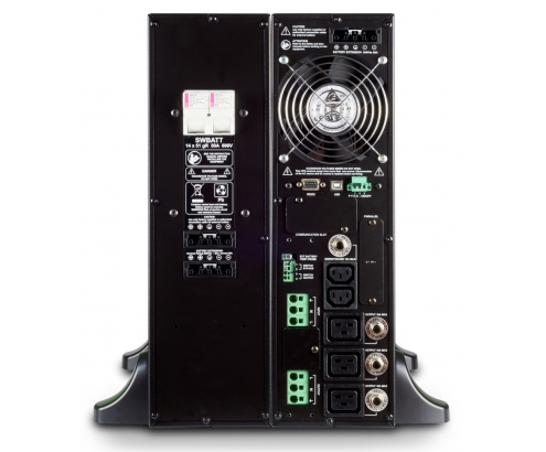RIELLO Sentinel Dual 10000 Doble conversión (en lÍ­nea) 10000 VA, 10000 W, 5 salidas AC (3U) Negro, Plata