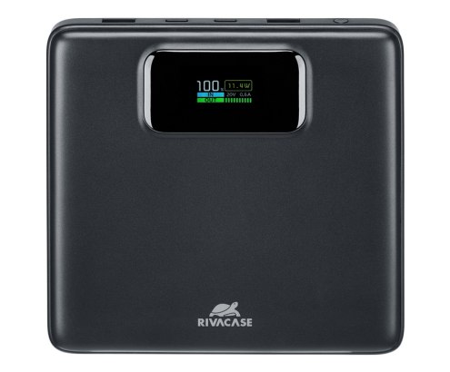 Rivacase Turbo Polímero de litio 20000 mAh Negro