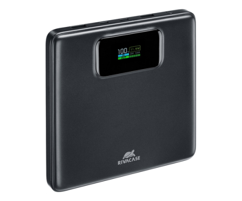 Rivacase Turbo Polímero de litio 20000 mAh Negro