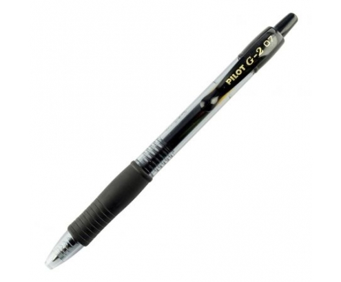 ROLLER RETRACTIL PILOT PUNTA 0.7MM G2 NEGRO G2-NEG