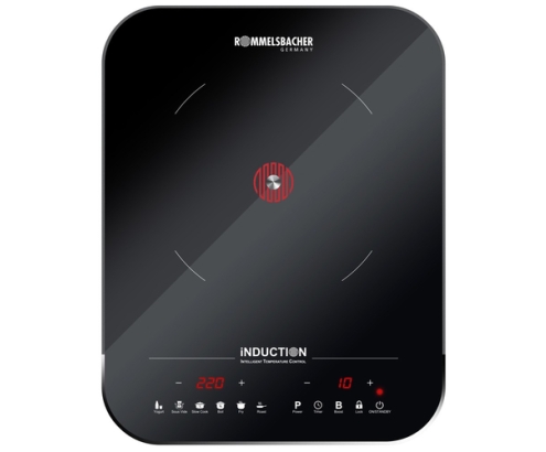 Rommelsbacher CTS 2000/IN hobs Negro, Plata Encimera Con placa de inducción 1 zona(s)