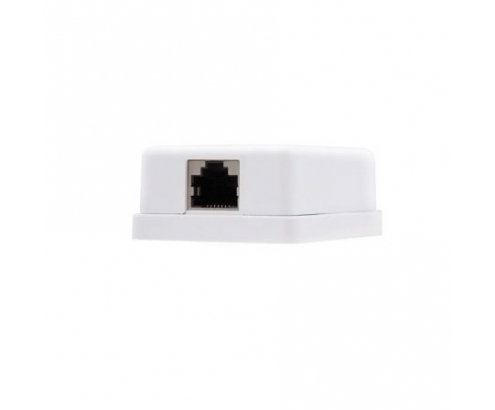 ROSETA DE SUPERFICIE NANOCABLE RJ45 CAT 6 FTP 1TOMA BLANCO 10.21.1601