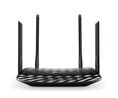 ROUTER INALÍMBRICO TP-LINK GIGABIT MU-MIMO WIFI BANDA DUAL NEGRO ARCHER C6