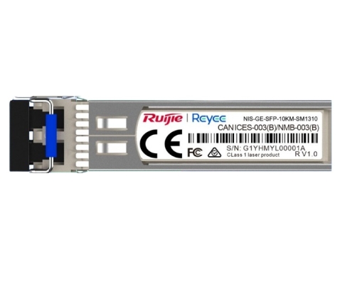 Ruijie Networks NIS-GE-SFP-10KM-SM1310 red modulo transceptor Fibra óptica 1000 Mbit/s 1310 nm