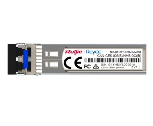 Ruijie Networks NIS-GE-SFP-550M-MM850 red modulo transceptor Fibra óptica 1000 Mbit/s 850 nm