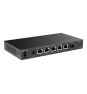 Ruijie Networks RG-EG406XS-P router 2.5 Gigabit Ethernet Negro