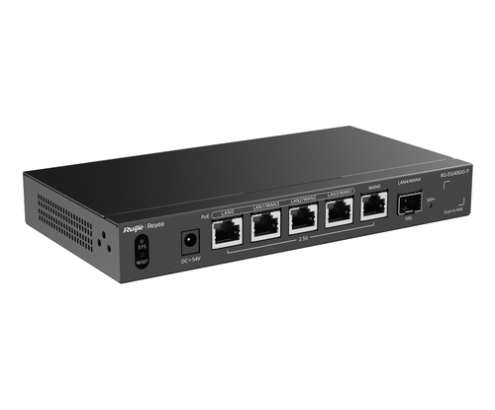 Ruijie Networks RG-EG406XS-P router 2.5 Gigabit Ethernet Negro