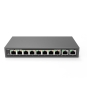 Ruijie Networks RG-ES110D-P switch No administrado Fast Ethernet (10/100) Energía sobre Ethernet (PoE) Negro