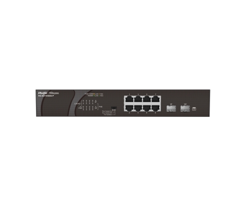 Ruijie Networks RG-ES110GDS-P switch No administrado Gigabit Ethernet (10/100/1000) Energía sobre Ethernet (PoE) Negro