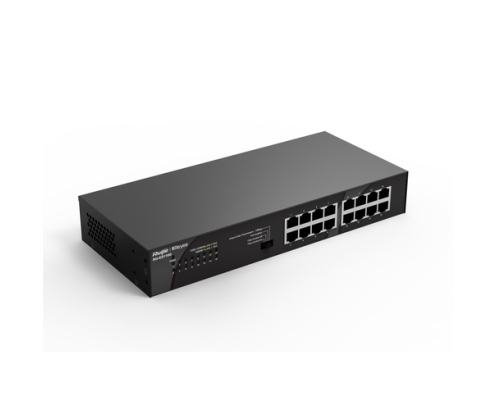Ruijie Networks RG-ES116G switch No administrado Gigabit Ethernet (10/100/1000) Negro