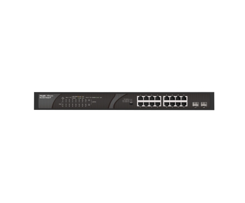 Ruijie Networks RG-ES118GS-P switch No administrado Gigabit Ethernet (10/100/1000) Energía sobre Ethernet (PoE) Negro