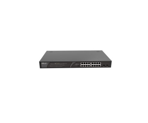 Ruijie Networks RG-ES118GS-P switch No administrado Gigabit Ethernet (10/100/1000) Energía sobre Ethernet (PoE) Negro