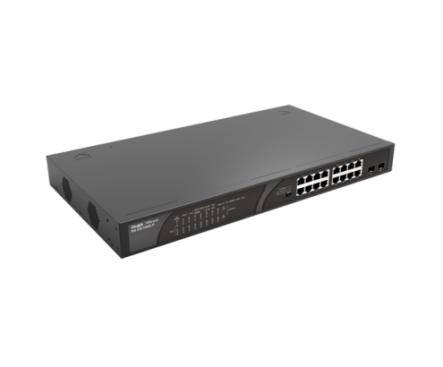Ruijie Networks RG-ES118GS-P switch No administrado Gigabit Ethernet (10/100/1000) Energía sobre Ethernet (PoE) Negro