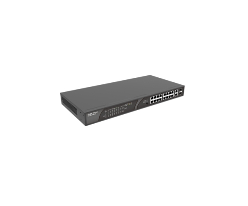 Ruijie Networks RG-ES118S-LP switch No administrado Fast Ethernet (10/100) Energía sobre Ethernet (PoE) Negro