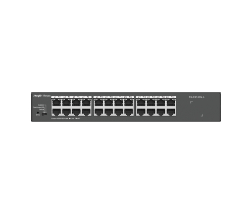 Ruijie Networks RG-ES124G-L switch No administrado L2 Gigabit Ethernet (10/100/1000) Negro