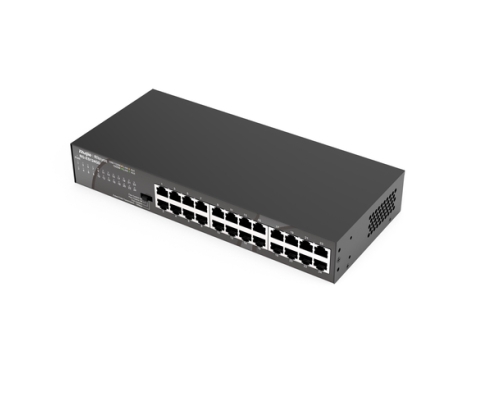Ruijie Networks RG-ES124GD switch No administrado Gigabit Ethernet (10/100/1000) Negro