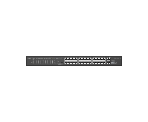 Ruijie Networks RG-ES126S-LP V2 switch No administrado Fast Ethernet (10/100) Energía sobre Ethernet (PoE) Negro
