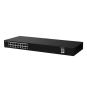 Ruijie Networks RG-ES200 Gestionado L2 Gigabit Ethernet (10/100/1000) Montaje en pared/escritorio Negro