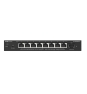 Ruijie Networks RG-ES209MG-P switch No administrado L2 2.5G Ethernet (100/1000/2500) Energía sobre Ethernet (PoE) Negro
