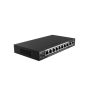 Ruijie Networks RG-ES210GC-LP switch Gestionado L2 Gigabit Ethernet (10/100/1000) Energía sobre Ethernet (PoE) Negro