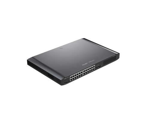Ruijie Networks RG-ES226GC-P switch Gestionado L2 Gigabit Ethernet (10/100/1000) Energía sobre Ethernet (PoE) Negro