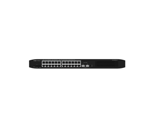 Ruijie Networks RG-ES226GC-P switch Gestionado L2 Gigabit Ethernet (10/100/1000) Energía sobre Ethernet (PoE) Negro
