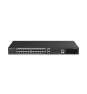 Ruijie Networks RG-ES228GS-P switch Gestionado Gigabit Ethernet (10/100/1000) Energía sobre Ethernet (PoE) Negro