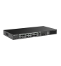 Ruijie Networks RG-ES228GS-P switch Gestionado Gigabit Ethernet (10/100/1000) Energía sobre Ethernet (PoE) Negro