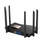 Ruijie Networks RG-EW1200G PRO router inalámbrico Gigabit Ethernet Doble banda (2,4 GHz / 5 GHz) Negro