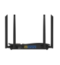 Ruijie Networks RG-EW1200G PRO router inalámbrico Gigabit Ethernet Doble banda (2,4 GHz / 5 GHz) Negro