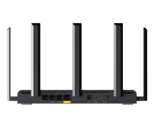 Ruijie Networks RG-EW3000GX PRO router inalámbrico Gigabit Ethernet Doble banda (2,4 GHz / 5 GHz) Negro