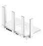 Ruijie Networks RG-EW3000GX router inalámbrico Gigabit Ethernet Doble banda (2,4 GHz / 5 GHz) Blanco
