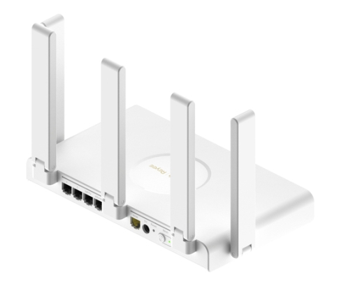 Ruijie Networks RG-EW3000GX router inalámbrico Gigabit Ethernet Doble banda (2,4 GHz / 5 GHz) Blanco