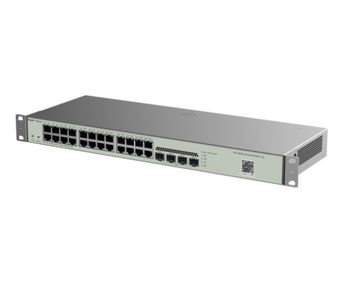 Ruijie Networks RG-NBS3100-24GT4SFP-V2 switch Gestionado L2 Gigabit Ethernet (10/100/1000) Metálico