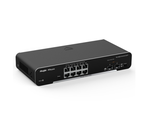 Ruijie Networks RG-NBS3100-8GT2SFP switch Gestionado L2 Gigabit Ethernet (10/100/1000) Negro