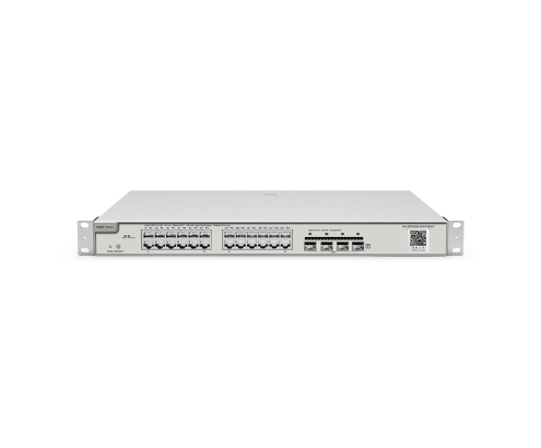 Ruijie Networks RG-NBS3200-24GT4XS-P switch Gestionado L2 Gigabit Ethernet (10/100/1000) Energía sobre Ethernet (PoE) Gris