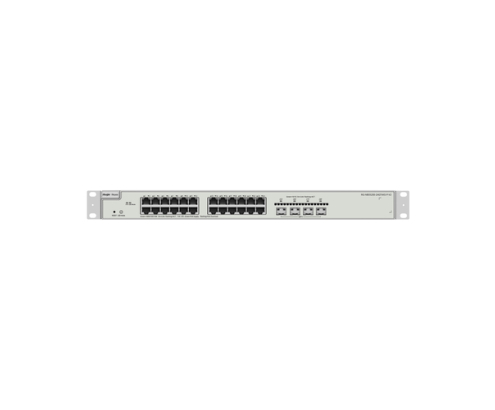 Ruijie Networks RG-NBS5200-24GT4XS-P-V2 switch Gestionado L3 Gigabit Ethernet (10/100/1000) Energía sobre Ethernet (PoE) 1U Gris