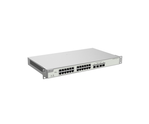 Ruijie Networks RG-NBS5200-24GT4XS-P-V2 switch Gestionado L3 Gigabit Ethernet (10/100/1000) Energía sobre Ethernet (PoE) 1U Gris