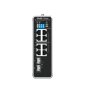 Ruijie Networks RG-NIS2100 Gestionado L2 Gigabit Ethernet (10/100/1000) Energía sobre Ethernet (PoE) Negro, Acero inoxidable