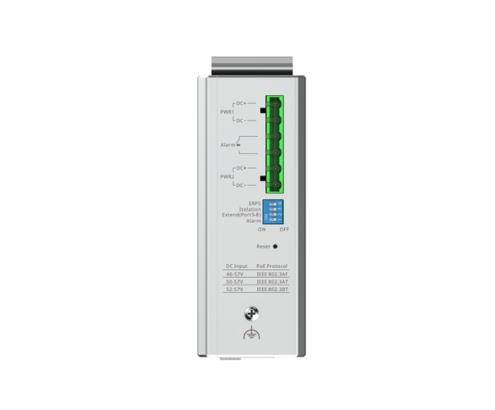 Ruijie Networks RG-NIS2100 Gestionado L2 Gigabit Ethernet (10/100/1000) Energía sobre Ethernet (PoE) Negro, Acero inoxidable
