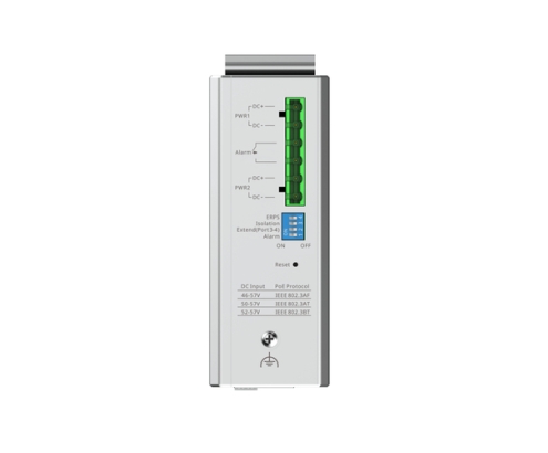 Ruijie Networks RG-NIS2100 Gestionado L2 Gigabit Ethernet (10/100/1000) Energía sobre Ethernet (PoE) Negro, Acero inoxidable