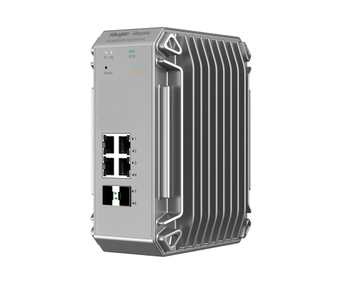 Ruijie Networks RG-NIS3100-4GT2SFP-HP switch Gestionado L2 Gigabit Ethernet (10/100/1000) Energía sobre Ethernet (PoE) Gris