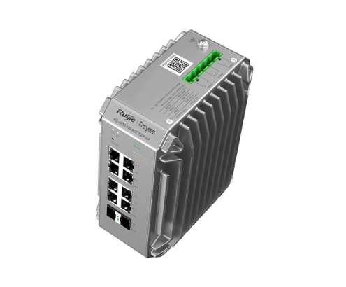 Ruijie Networks RG-NIS3100-8GT2SFP-HP switch Gestionado L2 Gigabit Ethernet (10/100/1000) Energía sobre Ethernet (PoE) Gris