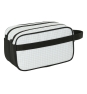Safta 812454518 neceser y maletín neceser Bolsa de aseo 5 L Negro, Blanco