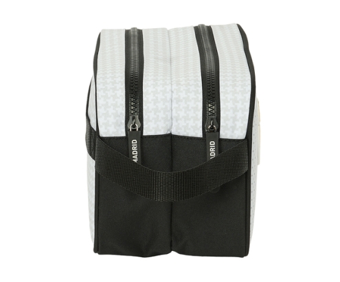 Safta 812454518 neceser y maletín neceser Bolsa de aseo 5 L Negro, Blanco