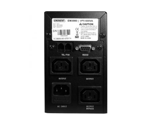 SAI EMINENT 600VA IN-LINE M3980