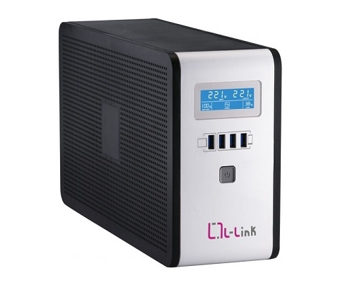 SAI L-LINK 1600VA INTERACTIVE CON PANTALLA LCD CON SOFTWARE DE MONITORIZACION Y CONTROL LL-7716