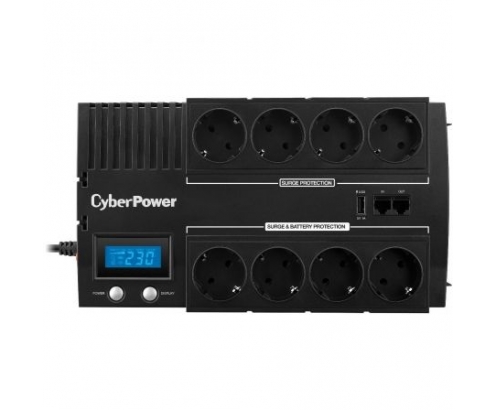 SAI LÍNEA INTERACTIVA CYBERPOWER BR700ELCD 700VA 420W 8 SCHUKO BR700ELCD