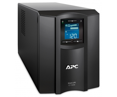 Sais linea interactiva apc sistema de alimentacion interrumpida UPS 1500va 900w 8 salidas AC negro SMC1500IC